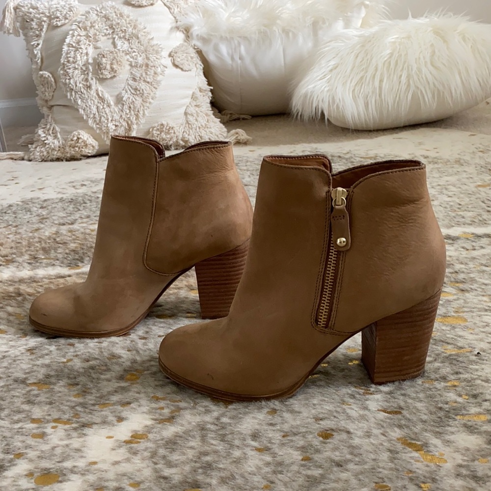 ALDO Tan Booties